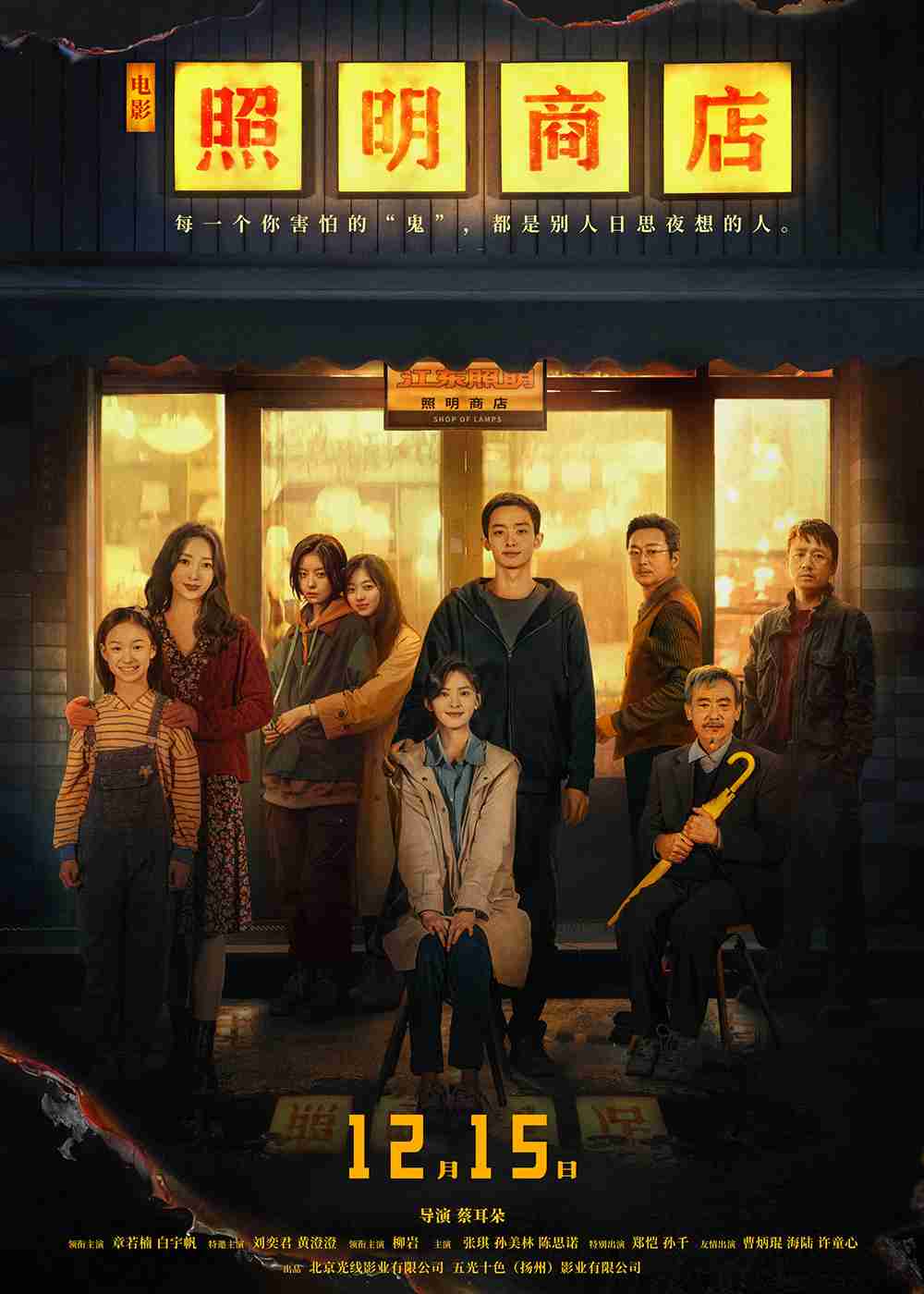 电影《照明商店》定档海报